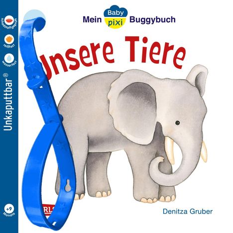 Denitza Gruber: Mein Baby-Pixi-Buggybuch: Unsere Tiere, Buch