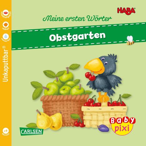 Baby Pixi (unkaputtbar) 89: VE 5 HABA Erste Wörter: Obstgarten (5 Exemplare), Buch