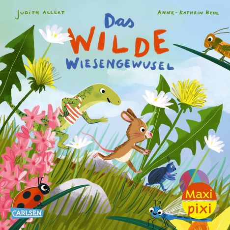 Judith Allert: Maxi Pixi 426: VE 5: Das wilde Wiesengewusel (5 Exemplare), Diverse