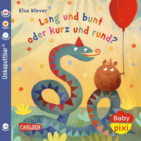 Elsa Klever: Baby Pixi (unkaputtbar) 130: Lang und bunt, kurz und rund, Buch