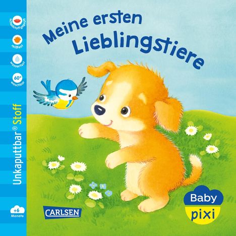 Baby Pixi (unkaputtbar) 164: Baby Pixi Stoff: Meine ersten Lieblingstiere, Buch