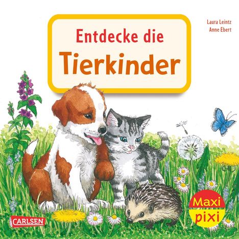 Laura Leintz: Maxi Pixi 463: VE 5: Pixi: Entdecke die Tierkinder (5 Exemplare), Diverse