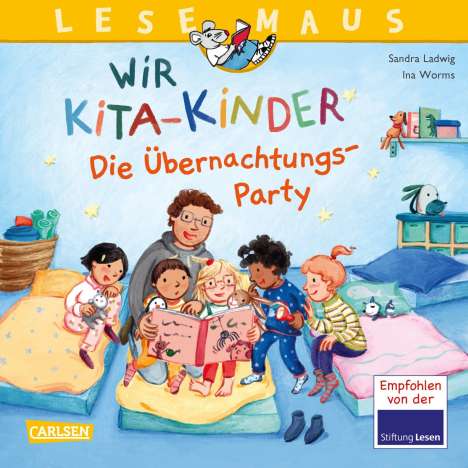 Sandra Ladwig: LESEMAUS 166: Wir KiTa-Kinder - Die Übernachtungs-Party, Buch