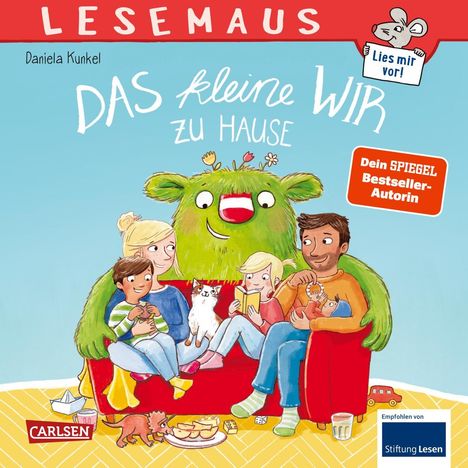 Daniela Kunkel: LESEMAUS 200: Das kleine WIR zu Hause, Buch