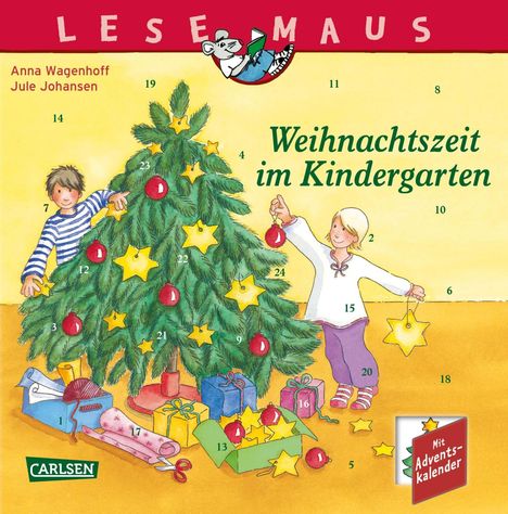 Anna Wagenhoff: LESEMAUS 24: Weihnachtszeit im Kindergarten, Buch