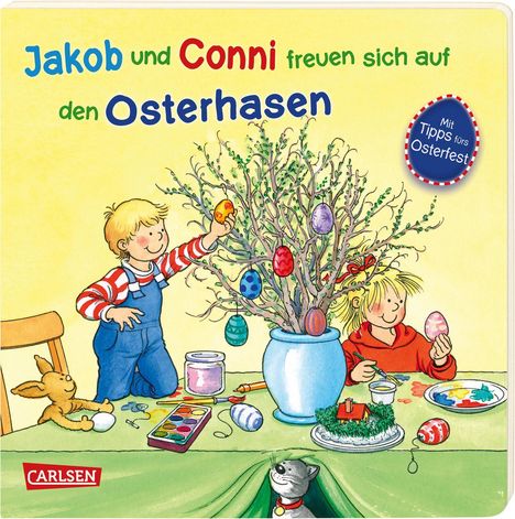 Sandra Grimm: Jakob und Conni freuen sich auf den Osterhasen, Buch