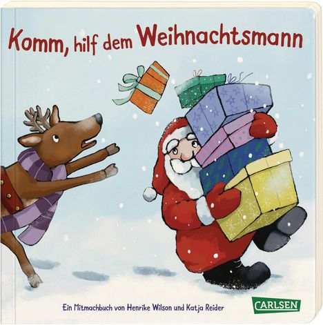 Katja Reider: Komm, hilf dem Weihnachtsmann, Buch