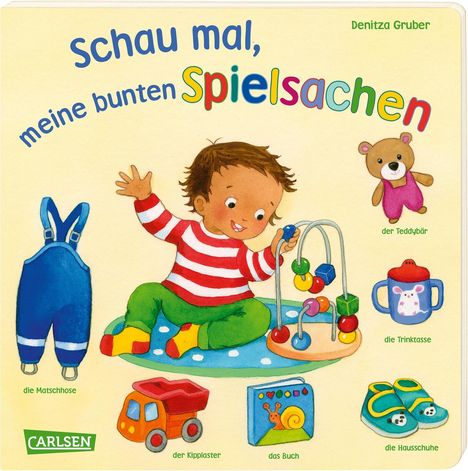 Florian Ahle: Schau mal, meine bunten Spielsachen, Buch