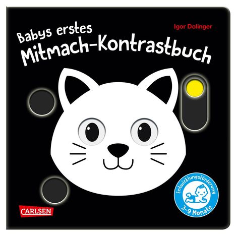 Babys erstes Mitmach-Kontrastbuch, Buch