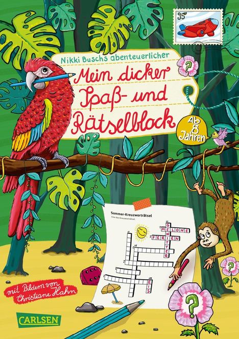 Nikki Busch: Rätselspaß Grundschule: Mein dicker Spaß- und Rätselblock, Buch