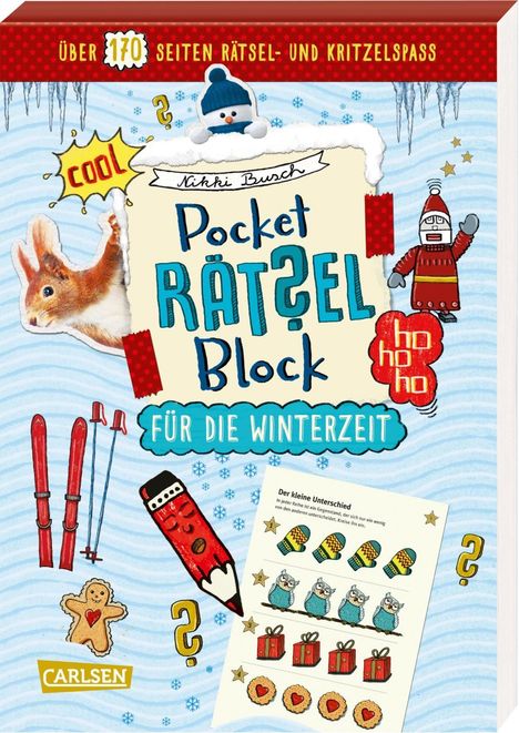 Nikki Busch: Busch, N: Pocket-Rätsel-Block: für die Winterzeit, Buch