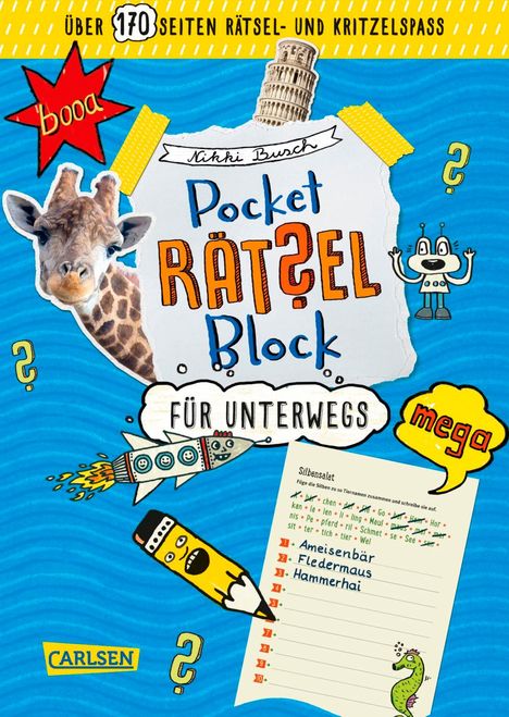 Nikki Busch: Pocket-Rätsel-Block: Rätsel für unterwegs, Buch