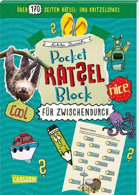 Nikki Busch: Pocket-Rätsel-Block: Für zwischendurch, Buch