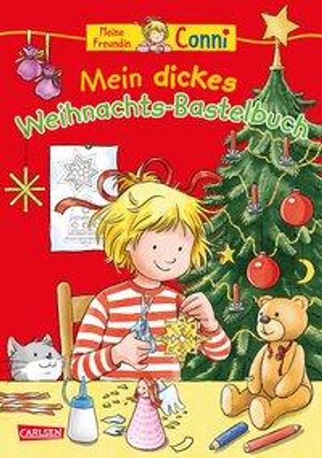 Hanna Sörensen: Conni Gelbe Reihe: Mein dickes Weihnachts-Bastelbuch, Buch