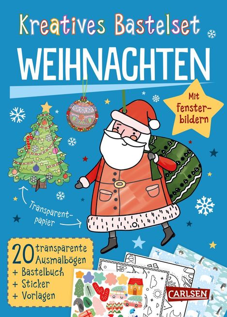 Anton Poitier: Bastelset für Kinder: Kreatives Bastelset: Weihnachten, Buch