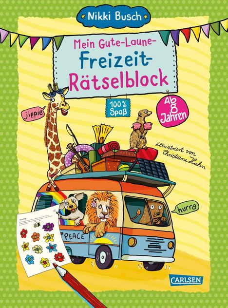 Nikki Busch: Rätselspaß Grundschule: Mein Gute-Laune-Freizeit-Rätselblock, Buch