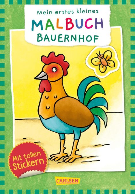 Mein erstes kleines Malbuch: Bauernhof, Buch