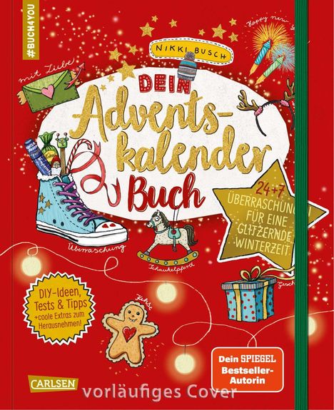 Nikki Busch: #buch4you: Dein Adventskalender-Buch, Buch