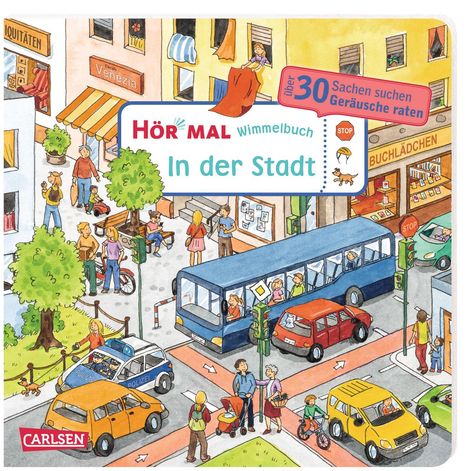 Julia Hofmann: Hör mal (Soundbuch): Wimmelbuch: In der Stadt, Buch