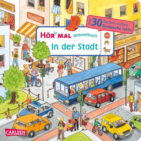 Julia Hofmann: Hör mal (Soundbuch): Wimmelbuch: In der Stadt, Buch