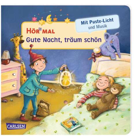 Julia Hofmann: Hör mal (Soundbuch): Mach mit - Pust aus: Gute Nacht, träum schön, Buch
