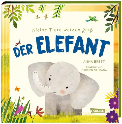 Anna Brett: Kleine Tiere werden groß - Der Elefant, Buch