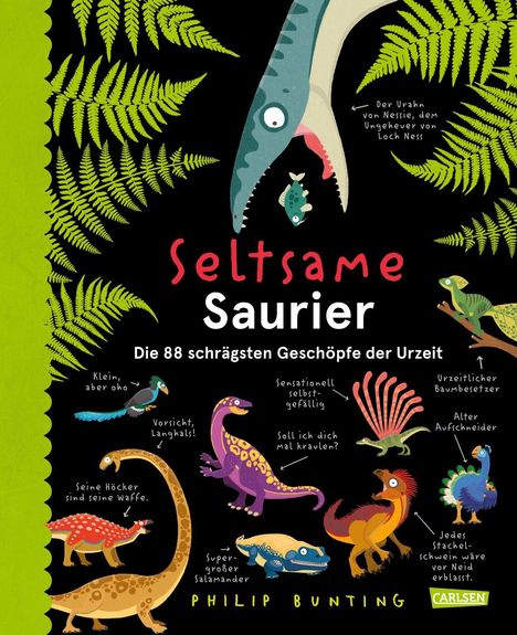 Philip Bunting: Seltsame Saurier, Buch