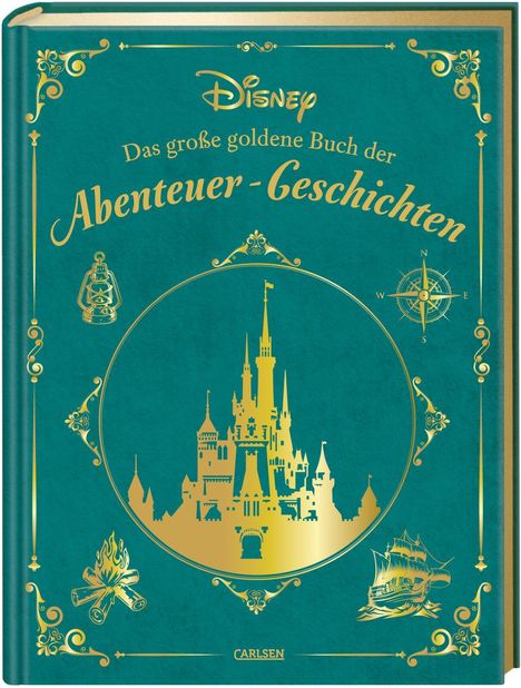 Walt Disney: Disney: Das große goldene Buch der Abenteuer-Geschichten, Buch