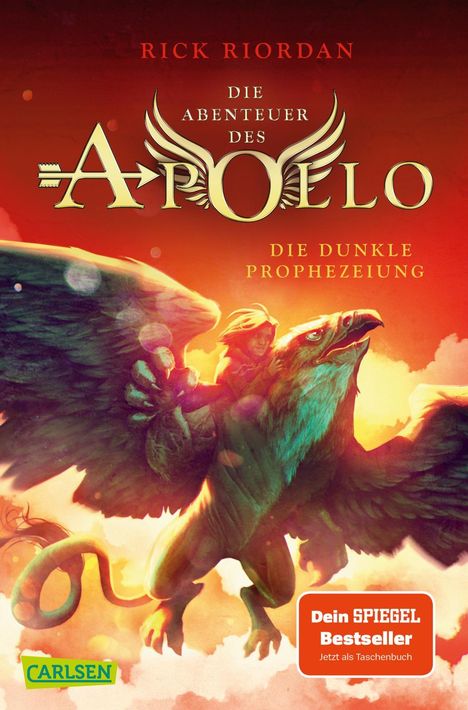 Rick Riordan: Die Abenteuer des Apollo 2: Die dunkle Prophezeiung, Buch