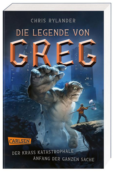Chris Rylander: Die Legende von Greg 1: Der krass katastrophale Anfang der ganzen Sache, Buch