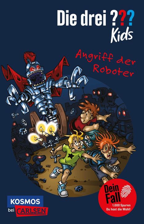 Boris Pfeiffer: Die drei ??? Kids Dein Fall: Angriff der Roboter, Buch