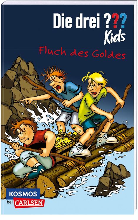 Ulf Blanck: Die drei ??? kids 11: Fluch des Goldes, Buch