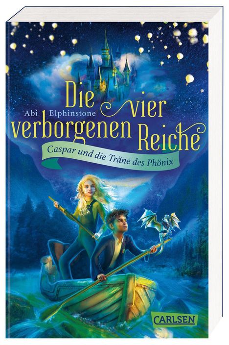 Abi Elphinstone: Die vier verborgenen Reiche 1: Caspar und die Träne des Phönix, Buch