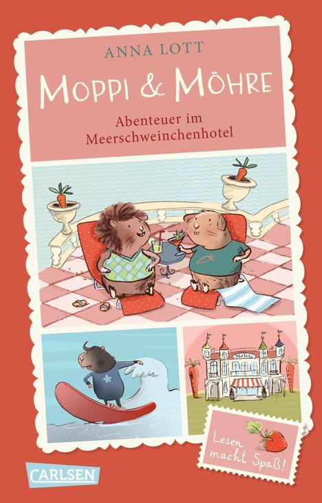 Anna Lott: Moppi und Möhre - Abenteuer im Meerschweinchenhotel, Buch