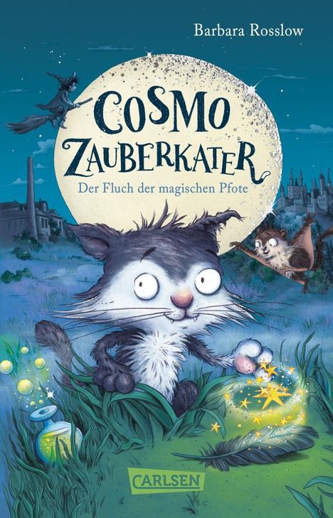 Barbara Rosslow: Cosmo Zauberkater 1: Der Fluch der magischen Pfote, Buch