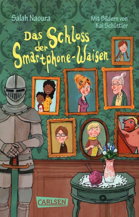 Salah Naoura: Die Smartphone-Waisen 1: Das Schloss der Smartphone-Waisen, Buch