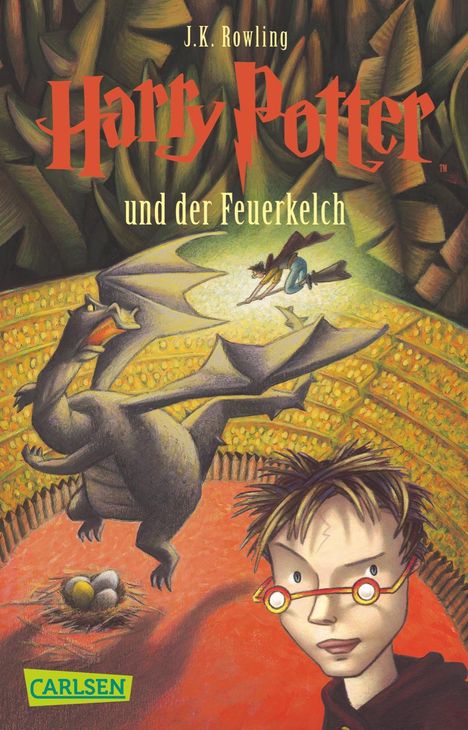 Joanne K. Rowling: Harry Potter 4 und der Feuerkelch. Taschenbuch, Buch