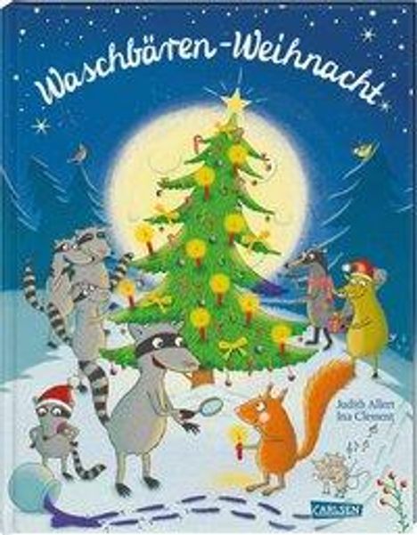 Judith Allert: Waschbären-Weihnacht, Buch