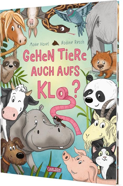 Maike Harel: Gehen Tiere auch aufs Klo?, Buch