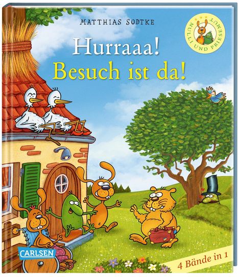 Matthias Sodtke: Nulli &amp; Priesemut: Hurraaa! Besuch ist da! - 4 Bände in 1, Buch