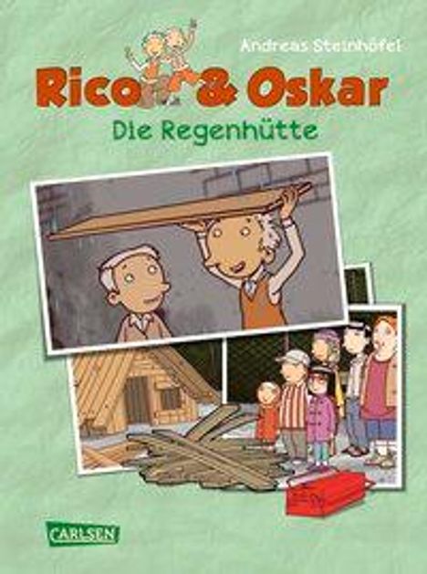 Andreas Steinhöfel: Rico &amp; Oskar (Kindercomic): Die Regenhütte, Buch