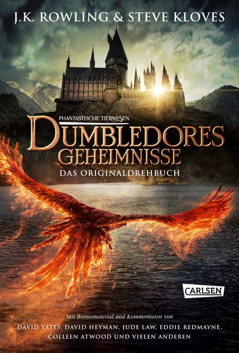 J. K. Rowling: Phantastische Tierwesen: Dumbledores Geheimnisse (Das Originaldrehbuch), Buch