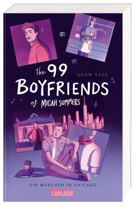 Adam Sass: The 99 Boyfriends of Micah Summers - Ein Märchen in Chicago, Buch