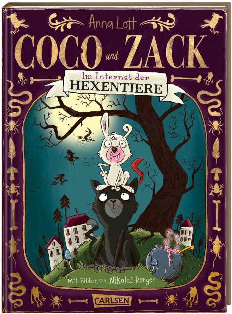 Anna Lott: Coco und Zack - Im Internat der Hexentiere, Buch