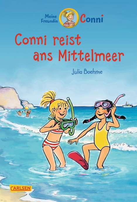 Julia Boehme: Conni-Erzählbände 5: Conni reist ans Mittelmeer (farbig illustriert), Buch