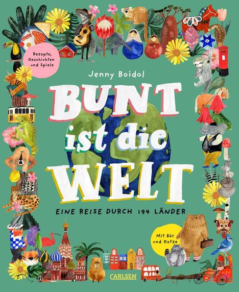 Jenny Boidol: Bunt ist die Welt, Buch