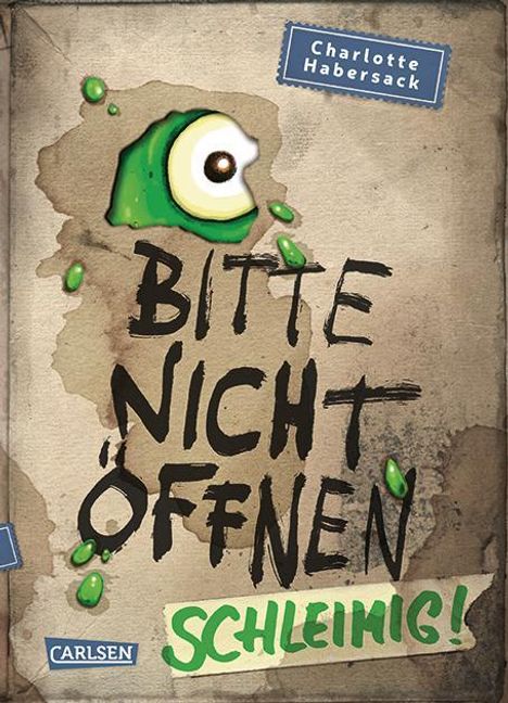 Charlotte Habersack: Bitte nicht öffnen 2: Schleimig!, Buch