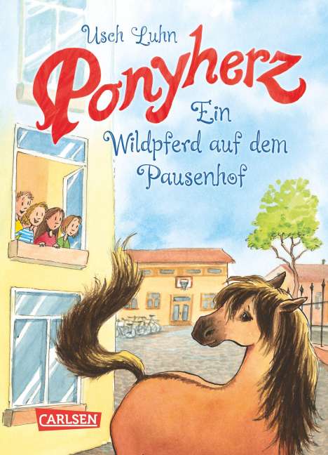 Usch Luhn: Ponyherz, Band 7: Ein Wildpferd auf dem Pausenhof, Buch