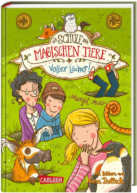 Margit Auer: Die Schule der magischen Tiere 02: Voller Löcher!, Buch