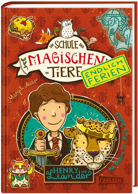 Margit Auer: Die Schule der magischen Tiere - Endlich Ferien 3: Henry und Leander, Buch